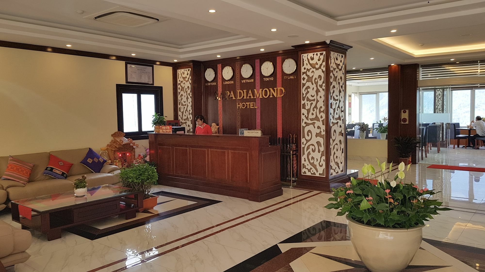 Sapa Diamond Hotel Kültér fotó